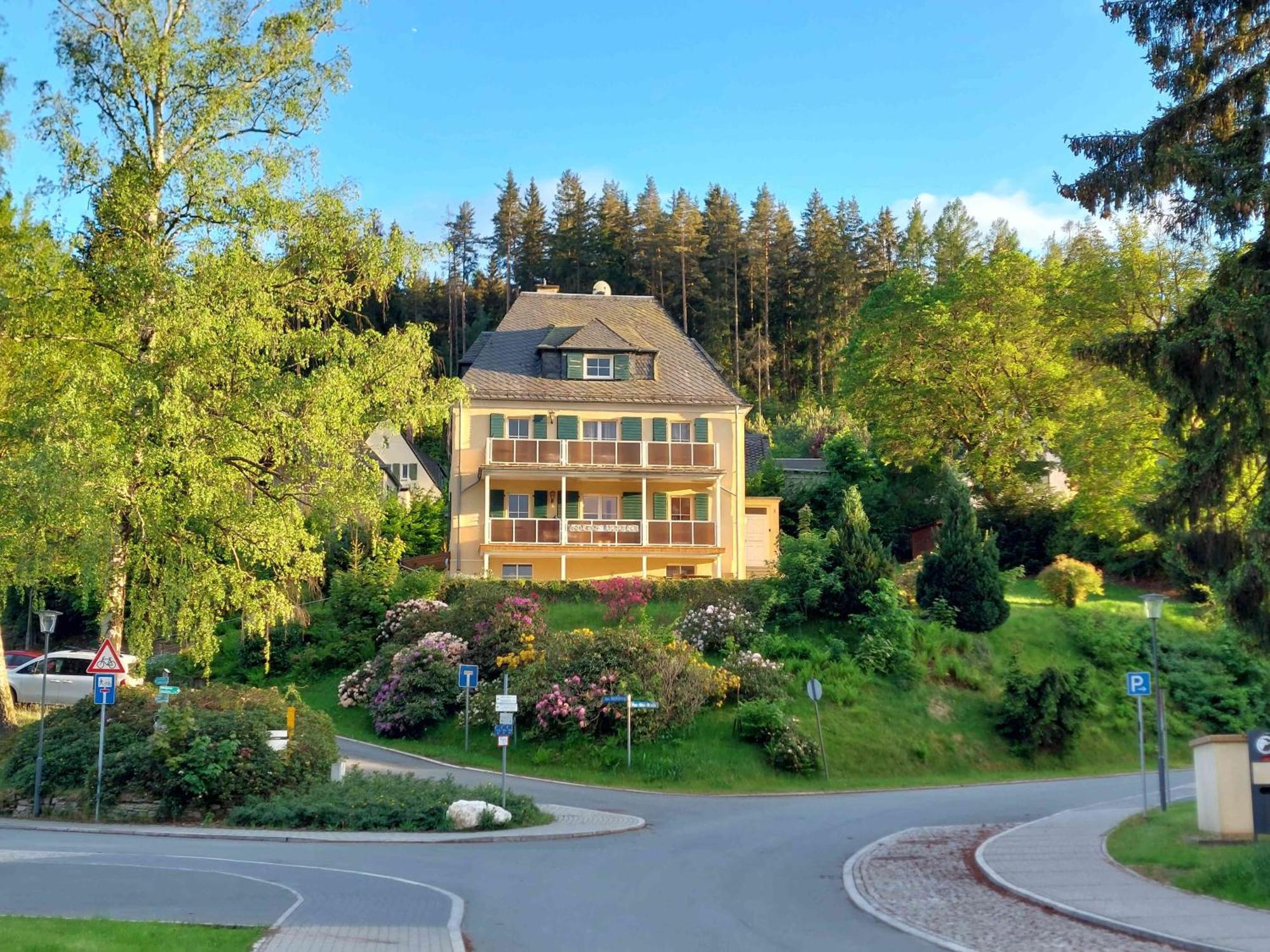 Ferienwohnungen Villa Goldbrunnen Bad Elster Dış mekan fotoğraf