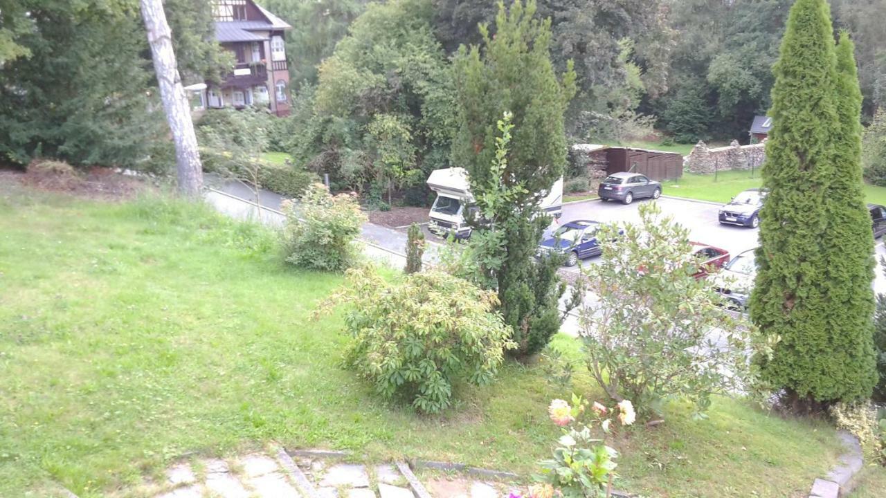 Ferienwohnungen Villa Goldbrunnen Bad Elster Dış mekan fotoğraf
